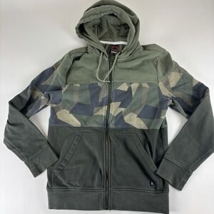 Vintage Y2K Tony Hawk Hoodie Men's Size‎ Small Full Zip Camo Skater